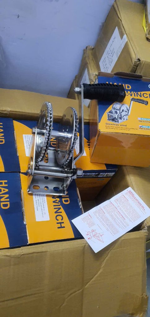 Tời quay tay inox 1000kg