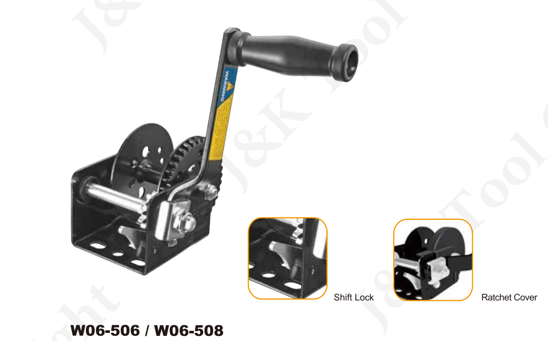 Tời tay quay 270 kg Đài Loan