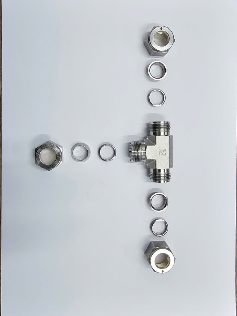 Khớp nối Tê inox 316 OD 1/2